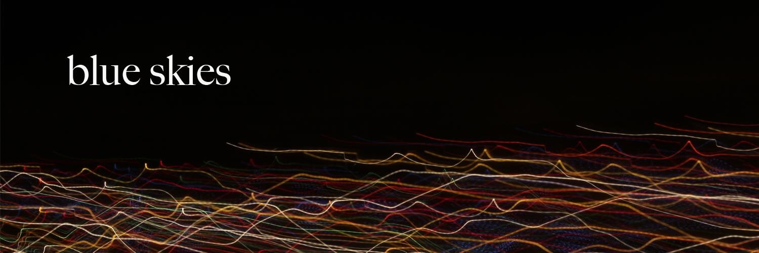 blueskies's profile banner image