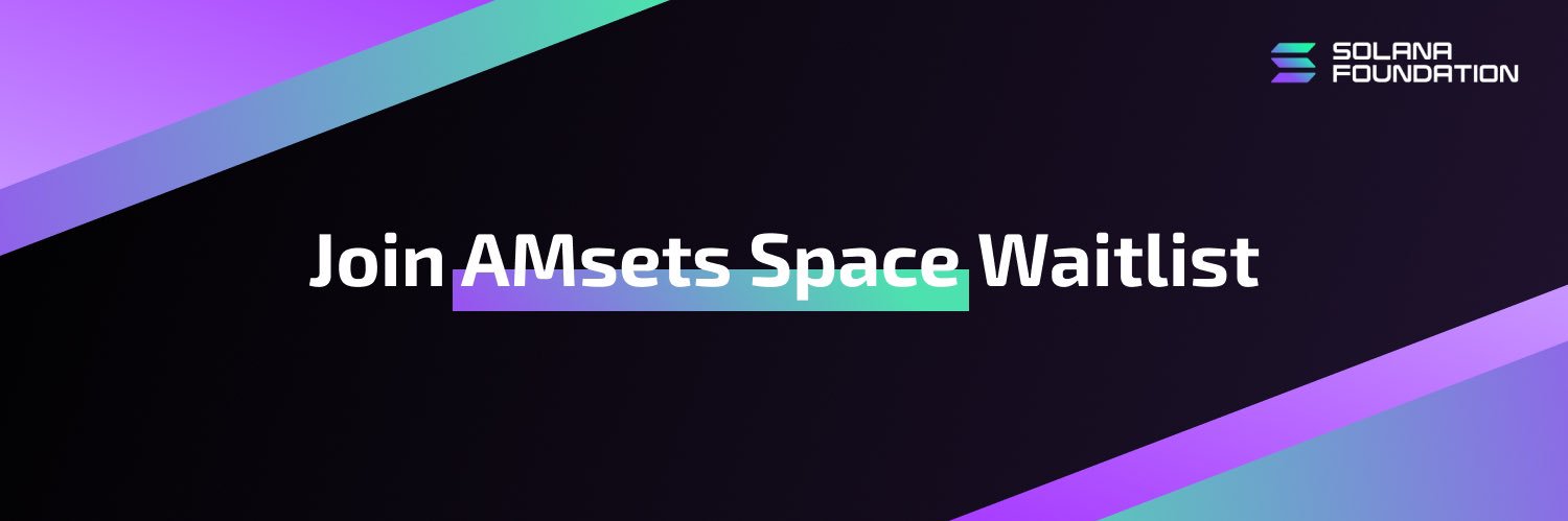 Amsets Space banner