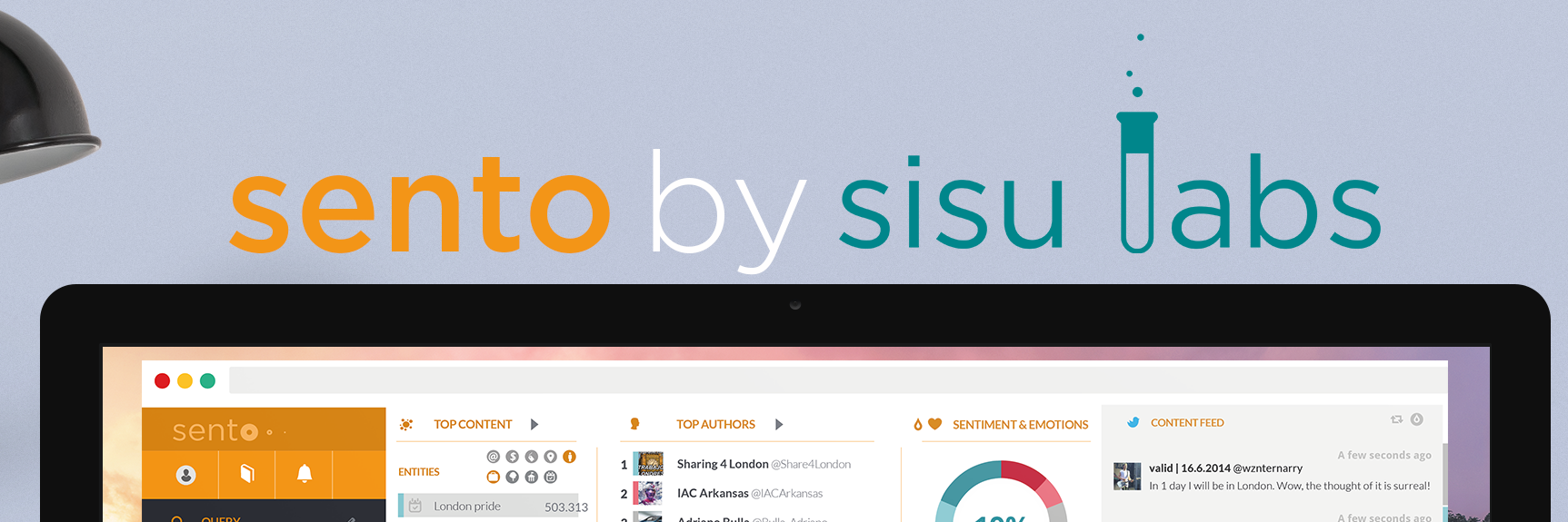 sento banner
