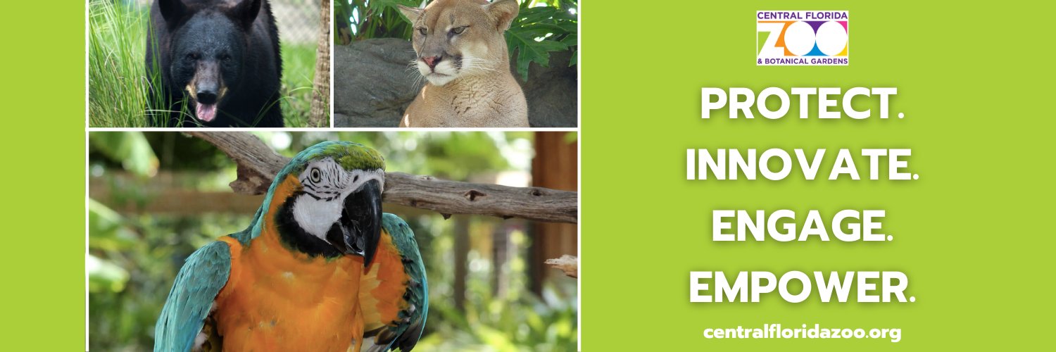 Central Florida Zoo banner