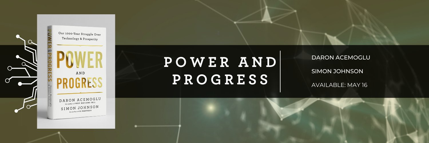 Daron Acemoglu's banner