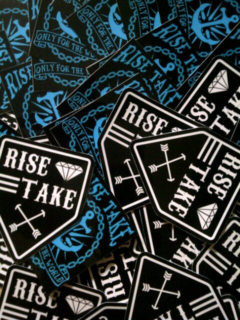 RISE TAKE OFFICIAL banner