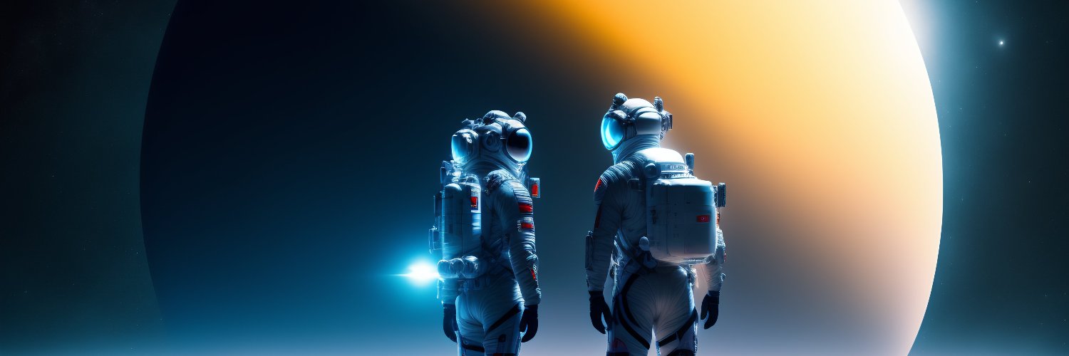 Astronaut banner