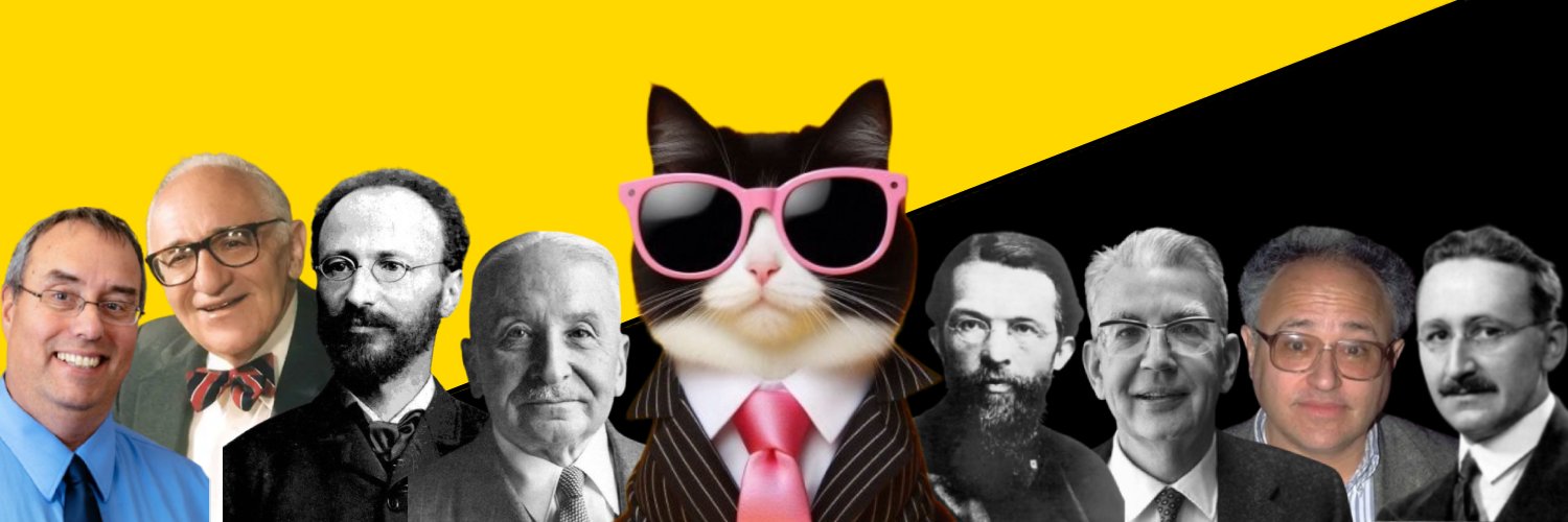 💛 Student of the Free Market 🖤 banner