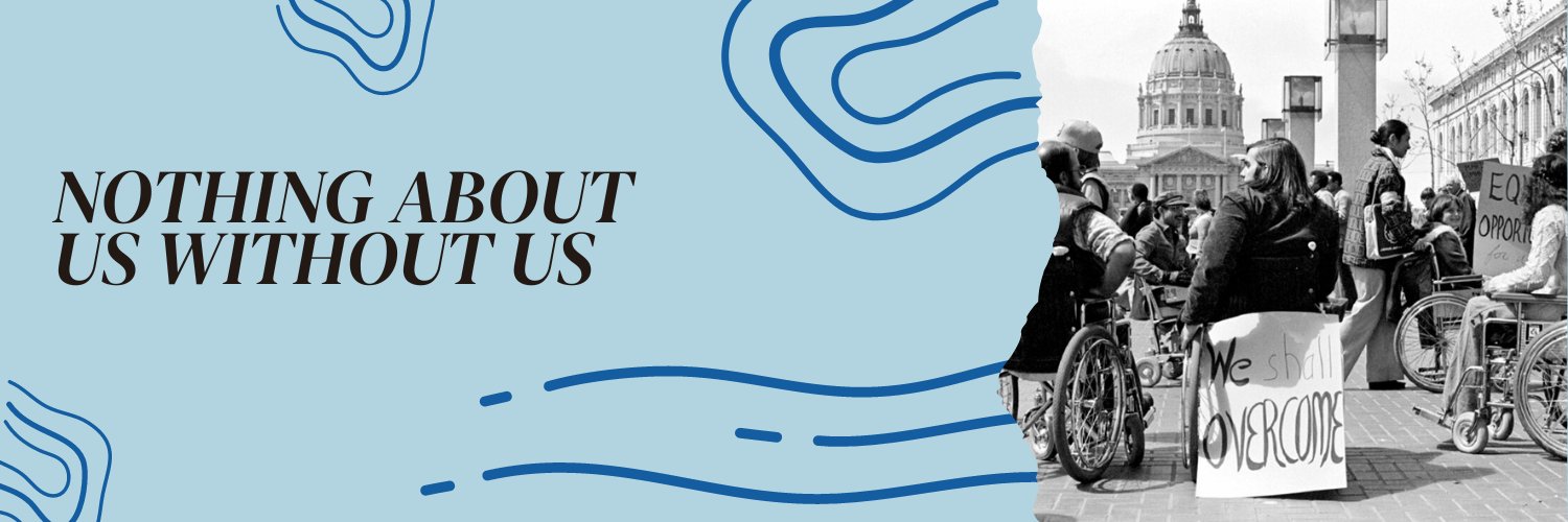 YDG Disability Caucus banner