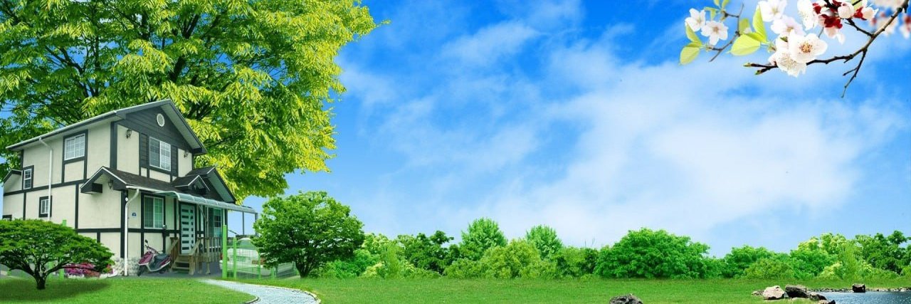 Butterfly banner