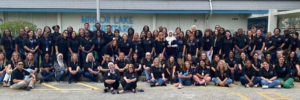 Mirror Lake Elementary banner