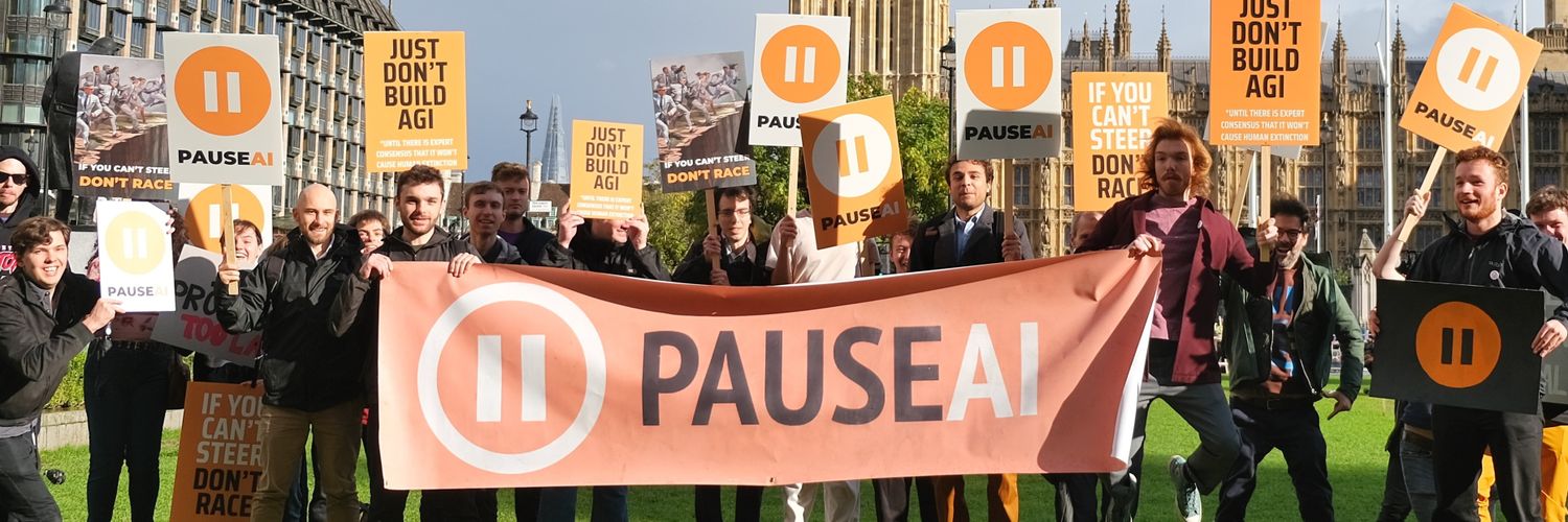 PauseAI ⏸'s banner