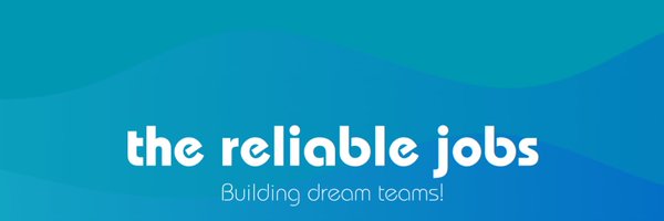 TheReliableJobs Profile Banner