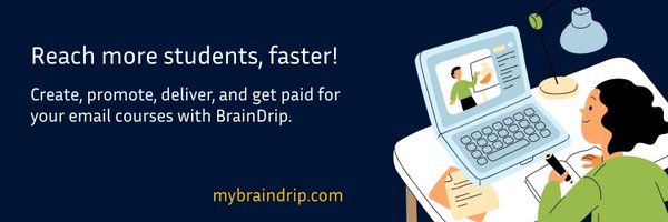 MyBrainDrip Profile Banner