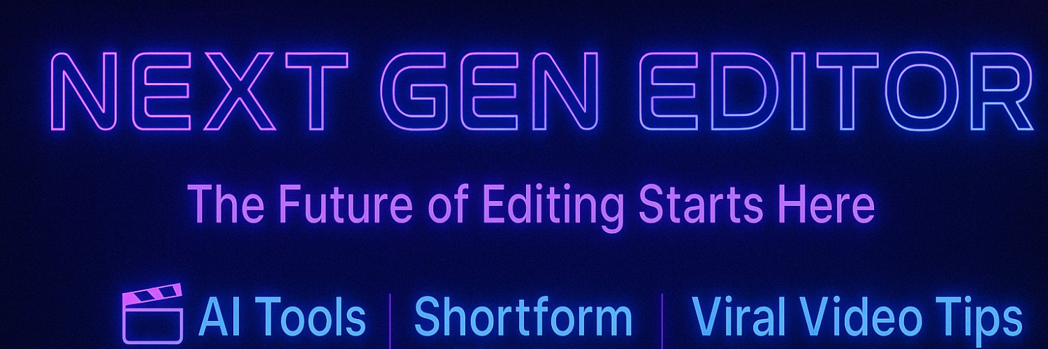 NextGenEditor03's profile banner image