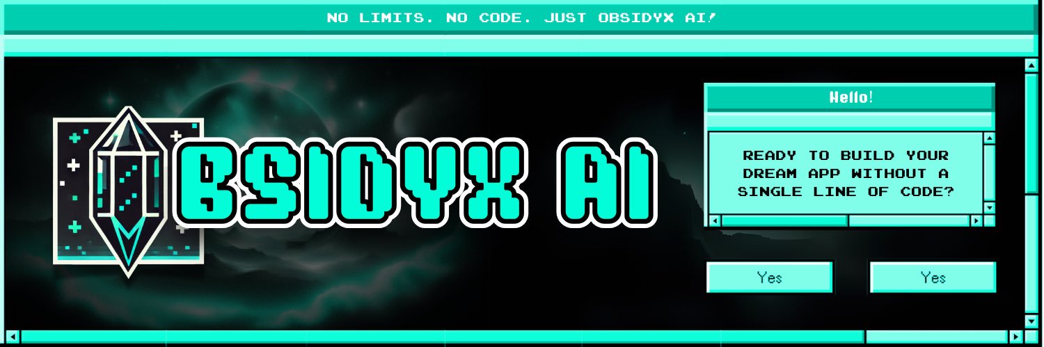 ObsidyxAI's profile banner image