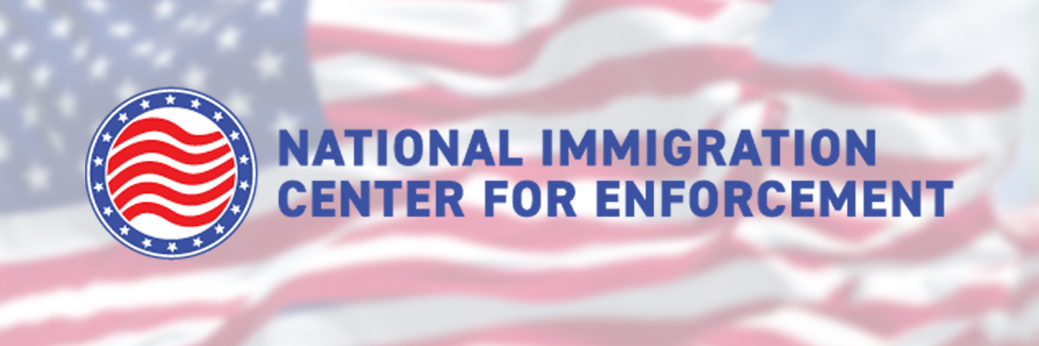 National Immigration Center for Enforcement's banner