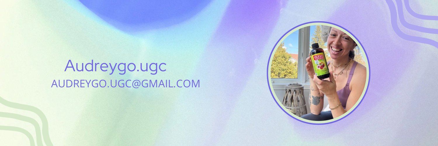 Audrey Go. 🇨🇦| UGC creator | French & English banner