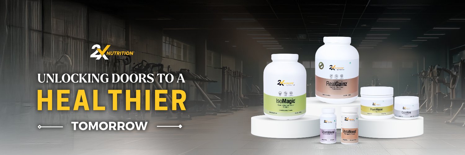 2X Nutrition banner