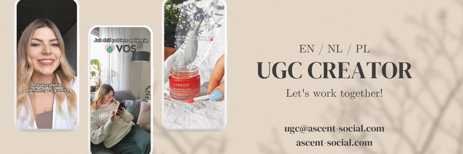Karolina | UGC Creator ᴇɴ•ɴʟ•ᴘʟ banner