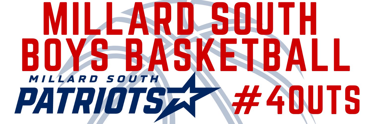 Millard South Hoops banner