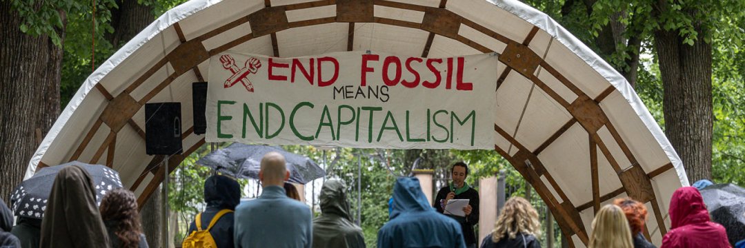 EndFossil Schweiz banner