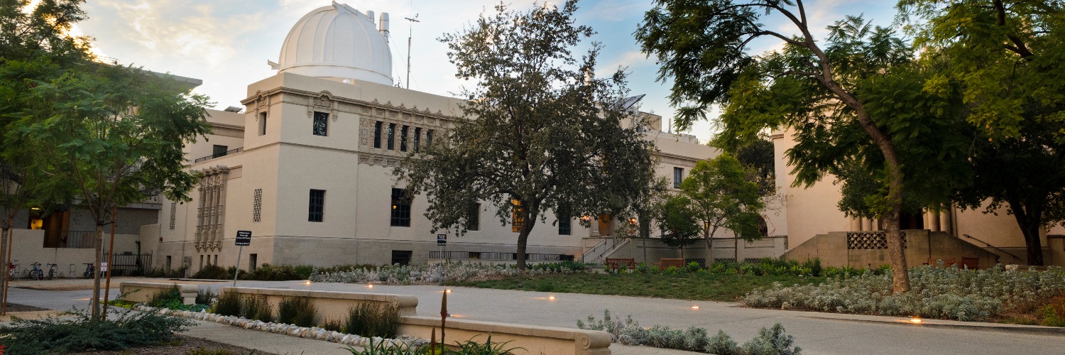 Caltech's banner