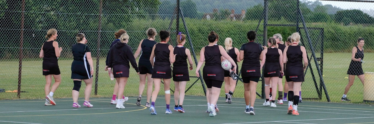 Windsor Netball Club banner