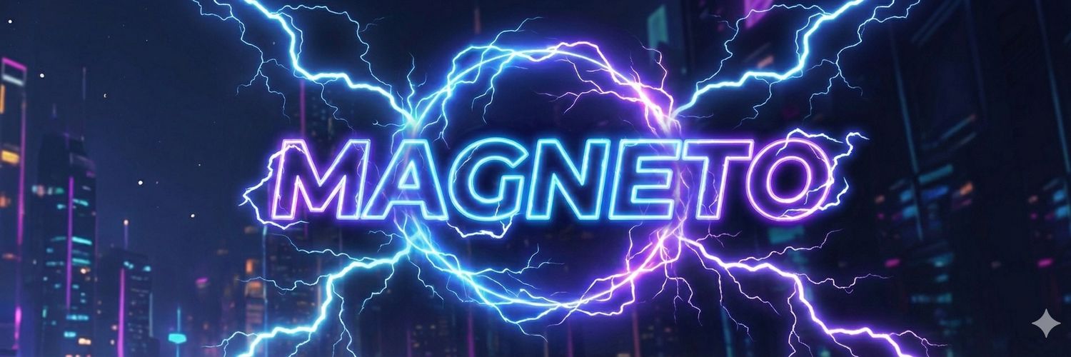 Magneto ⚡️⚡️ banner