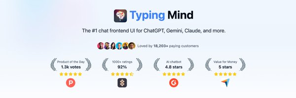 TypingMindApp Profile Banner