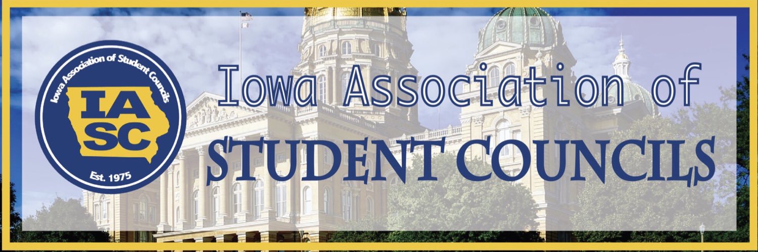 Iowa Student Council banner