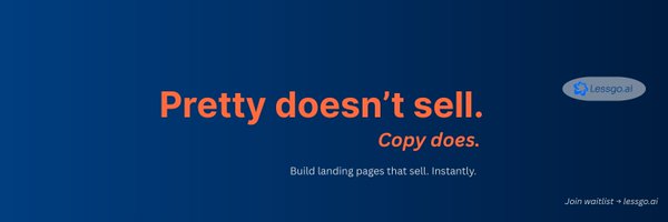 LessgoSushant Profile Banner