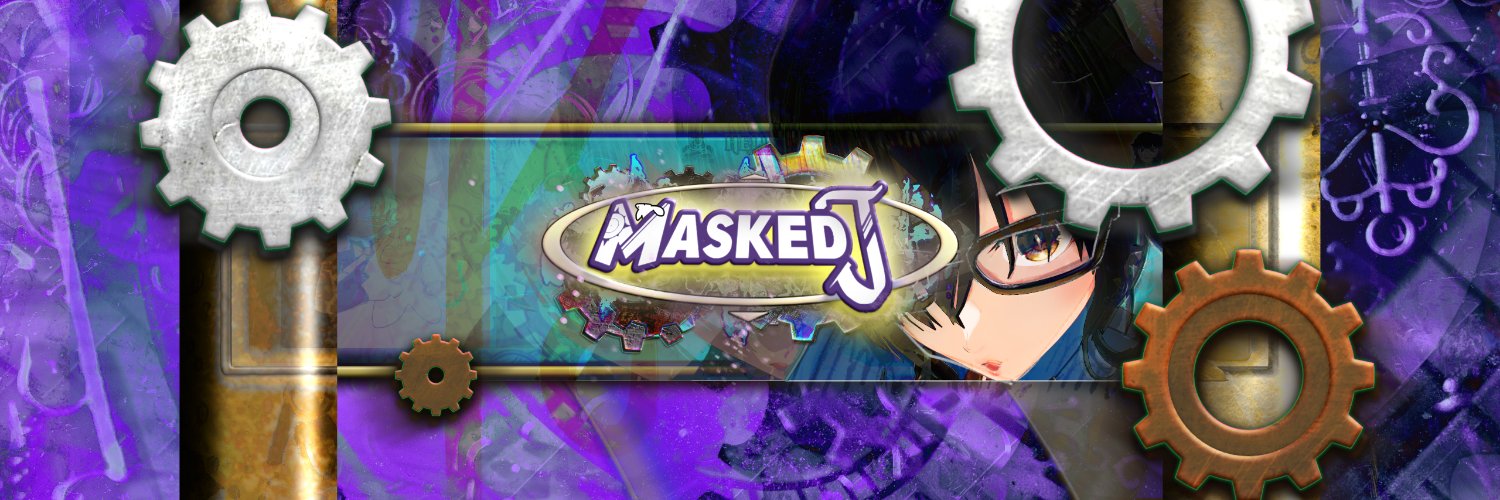 MaskedJ ⚙️Steampunk⚙️ Vtuber banner