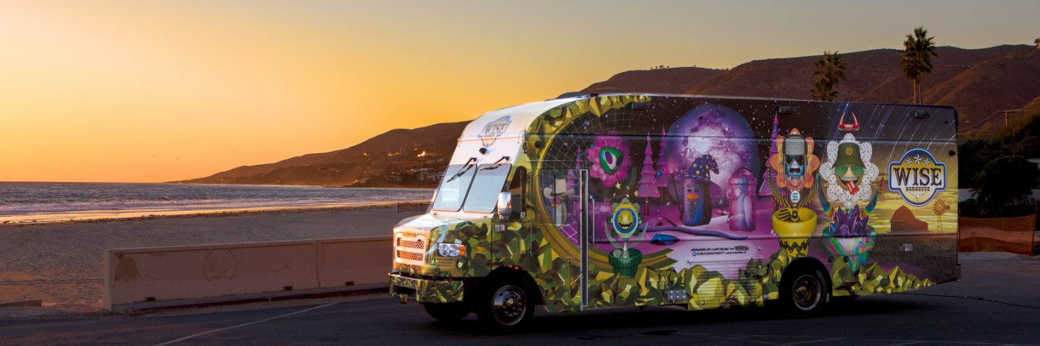 Wise Barbecue Truck banner