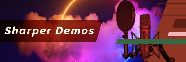 🎙️Sharper Demos 🎙️ Profile Banner