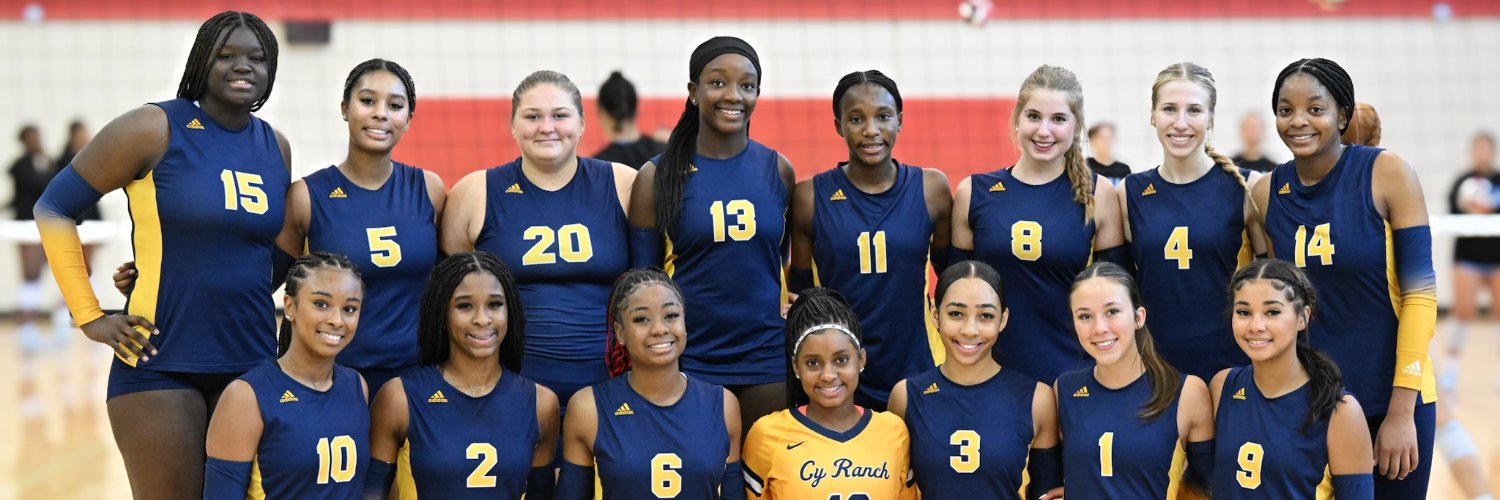 Cy Ranch Volleyball's banner