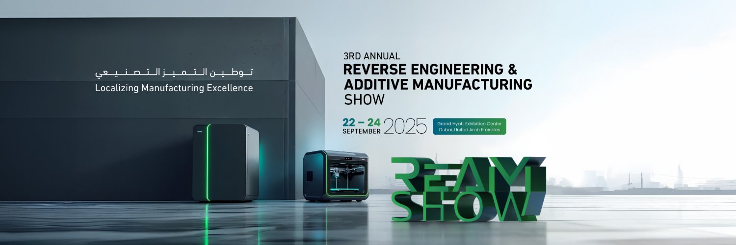 Reverse Engineering Additive Manufacturing Show banner