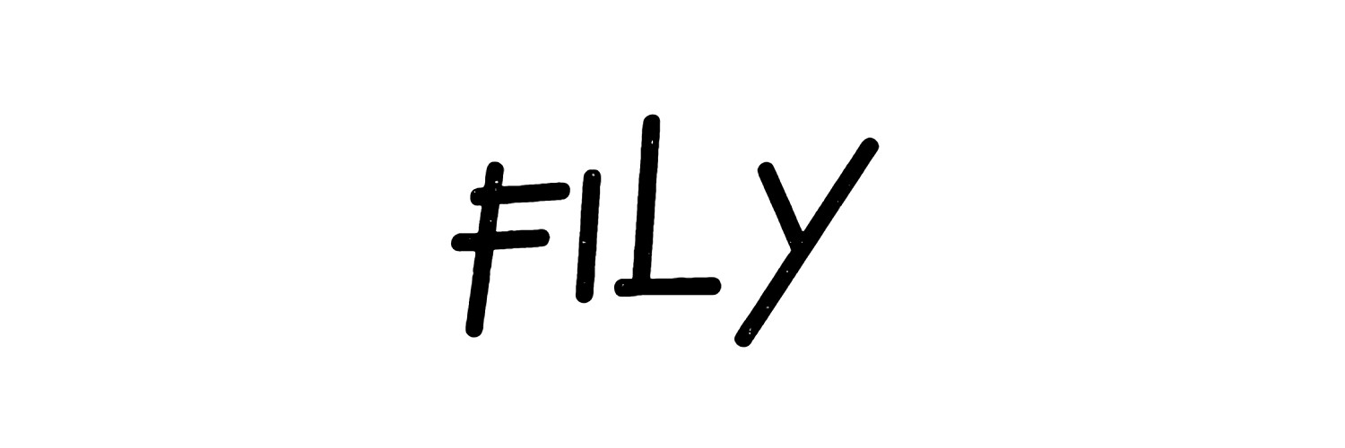 Twitter banner for @fily