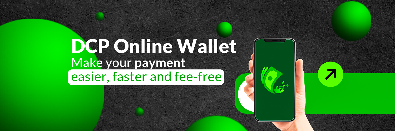 DCP WALLET banner
