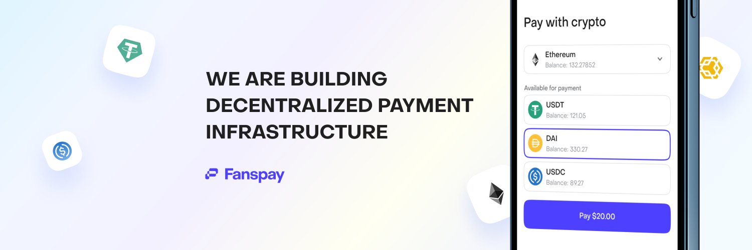 Fanspay - Web3 Payment Infrastructure banner