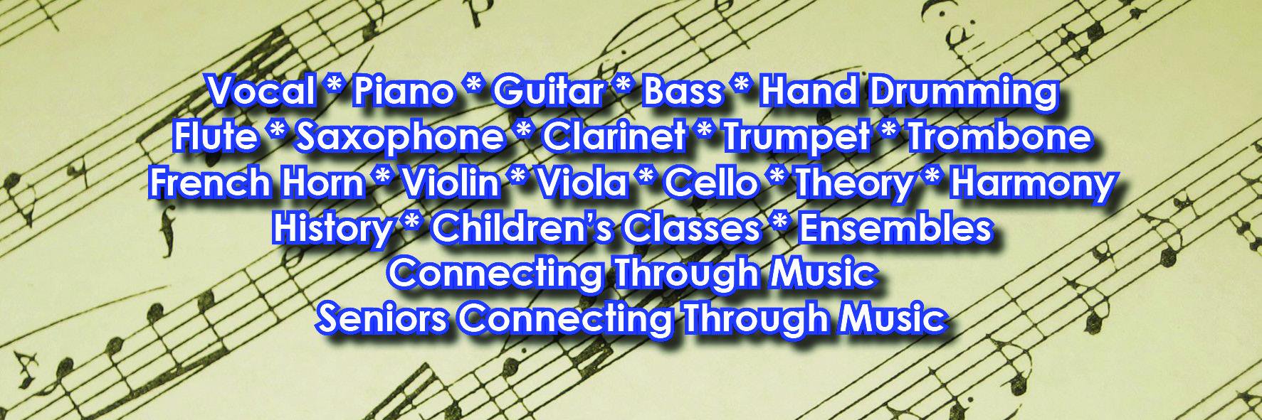 The Music Studio banner