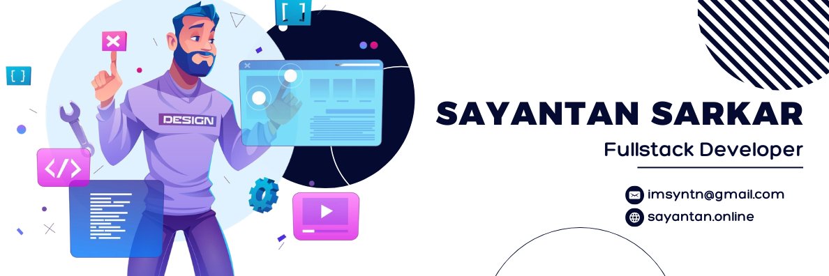 Sayantan Sarkar banner