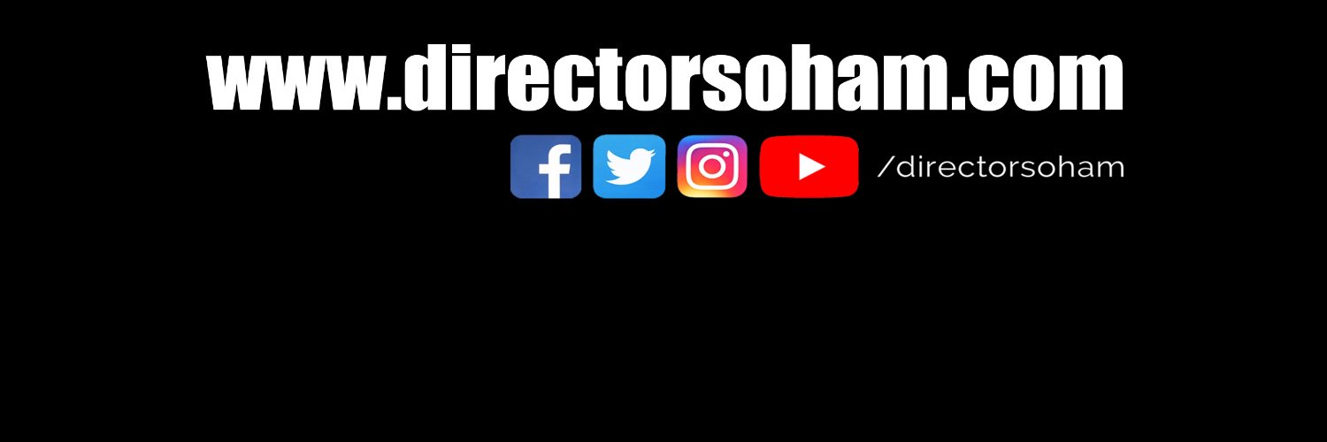 directorsoham's profile banner image