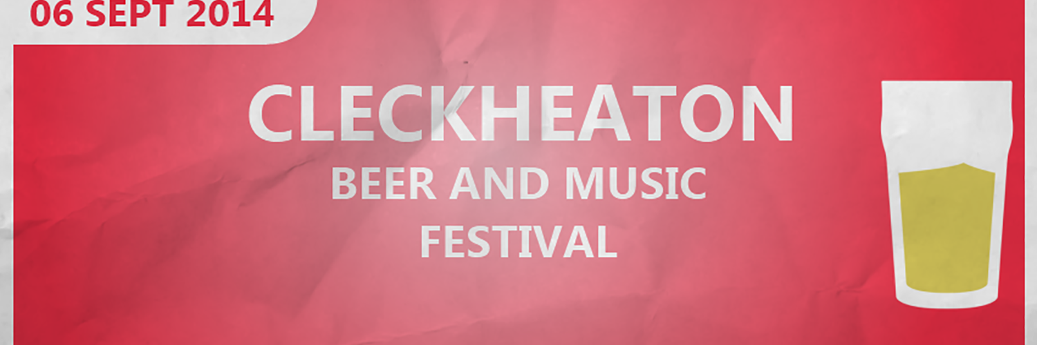 Cleckheaton BeerFest banner