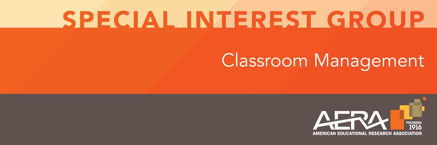 AERA Classroom Management SIG banner