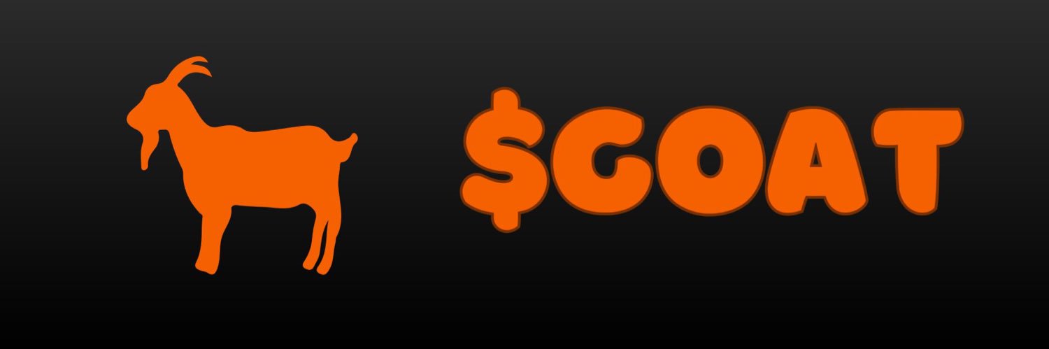 $GOAT 🐐 banner