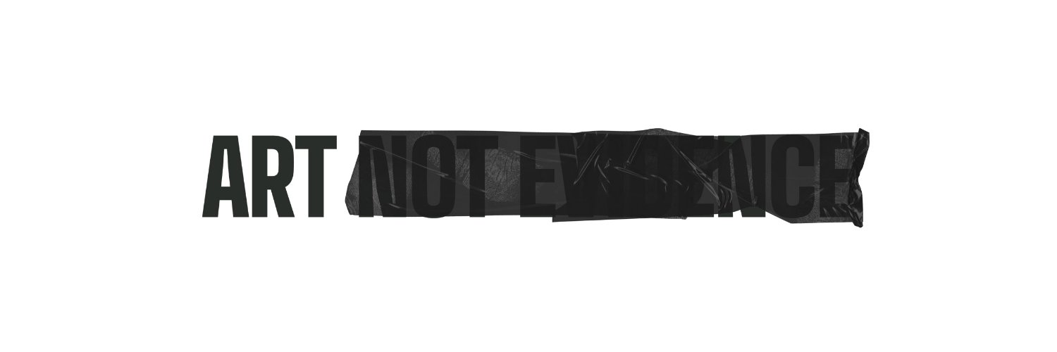 Art Not Evidence's banner