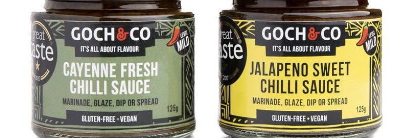 Goch&Company - Chilli Sauce, Chilli Jams and Oils banner