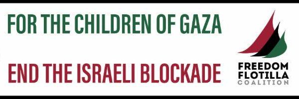 Canada Boat to Gaza's banner