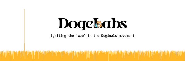 Doge Labs | Dogecoin Ordinals (Doginals) & Drc-20 Profile Banner