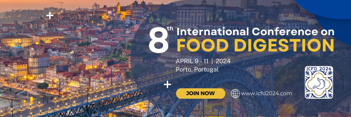 8th International Conference on Food Digestion banner