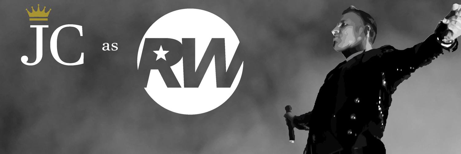 JC as RobbieWilliams banner