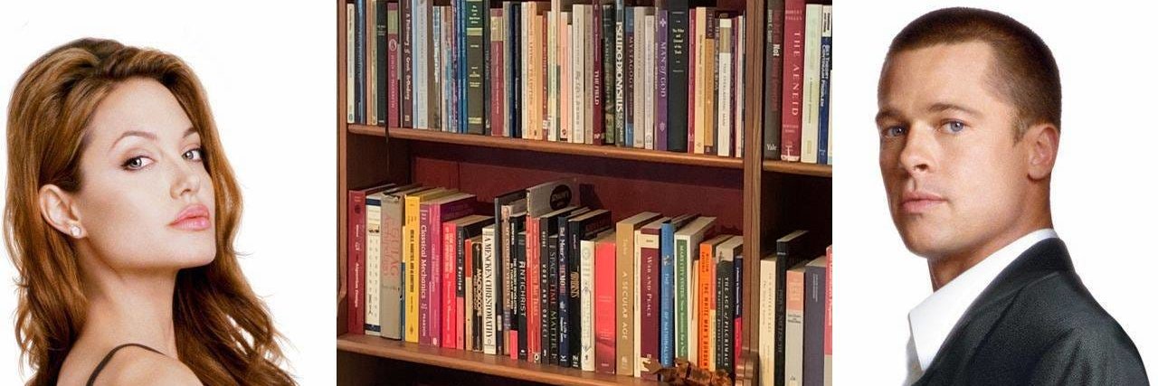 Mr. and Mrs. Psmith's Bookshelf's banner