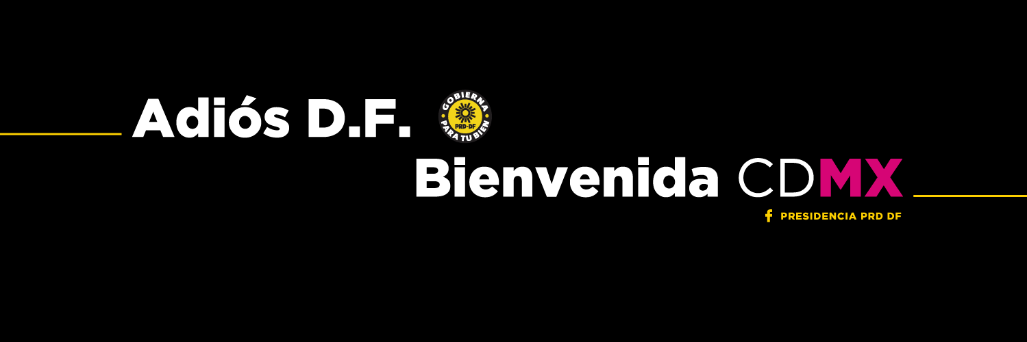Presidencia PRD D.F. banner